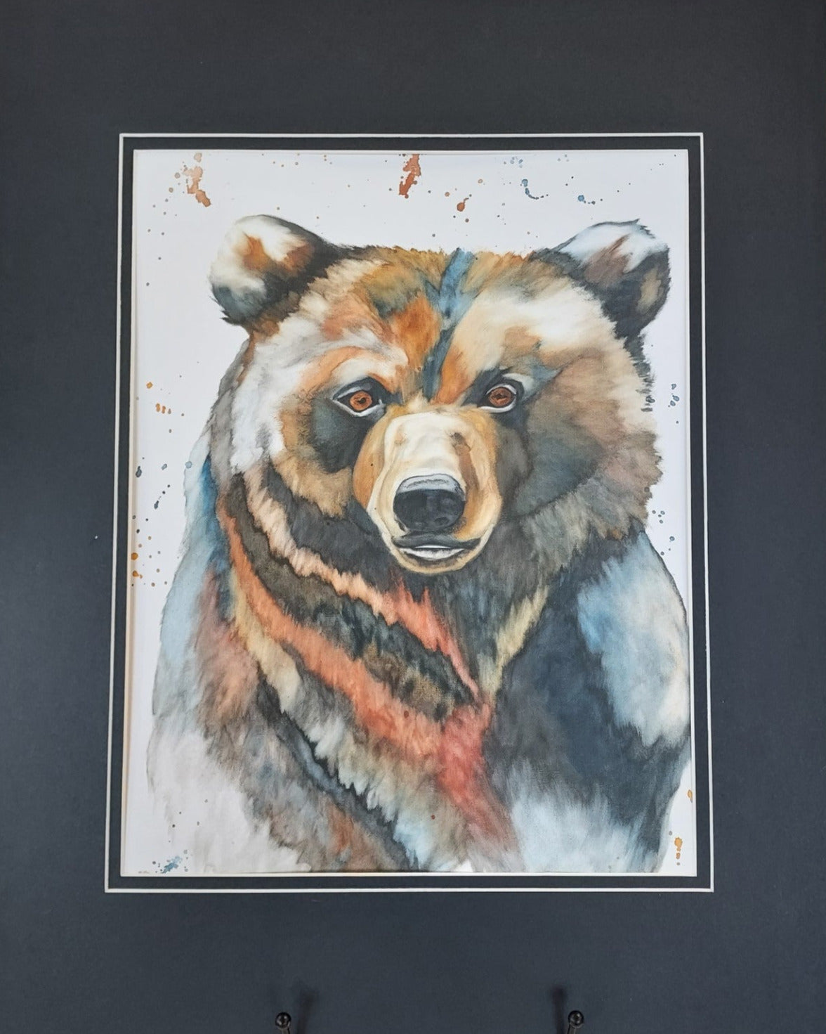 " Autumn Bear " Watercolor Print