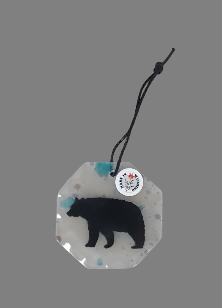 " Bear " Octagonal Ornament