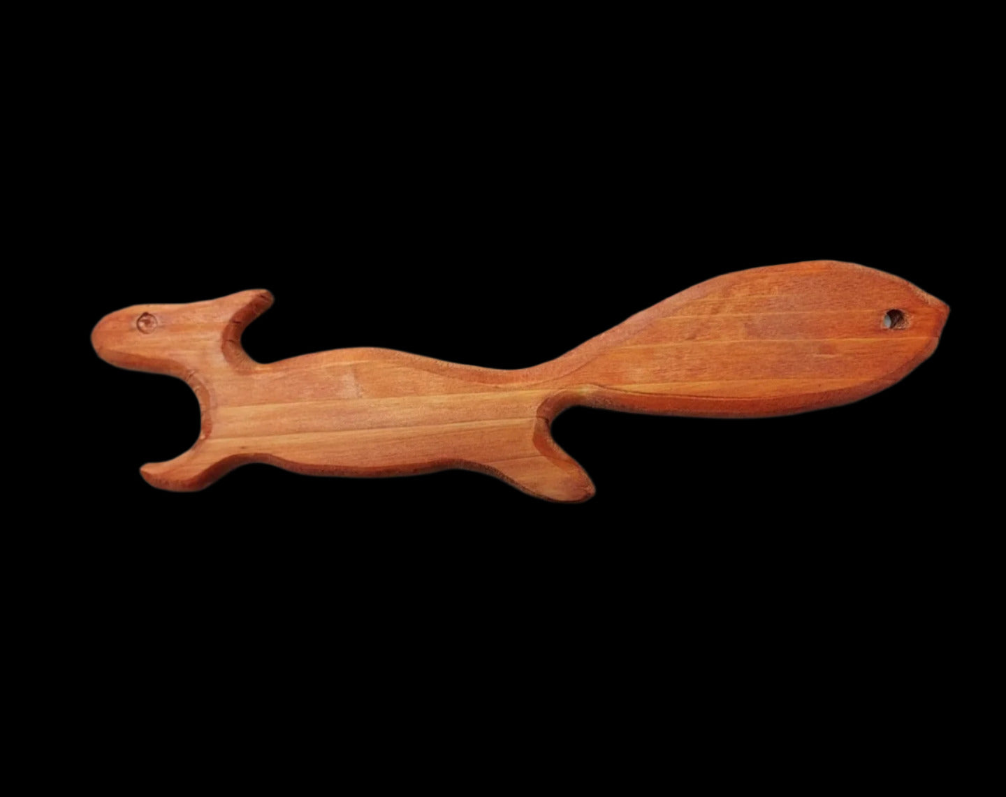 " Oven Squirrel " Cedar Wood