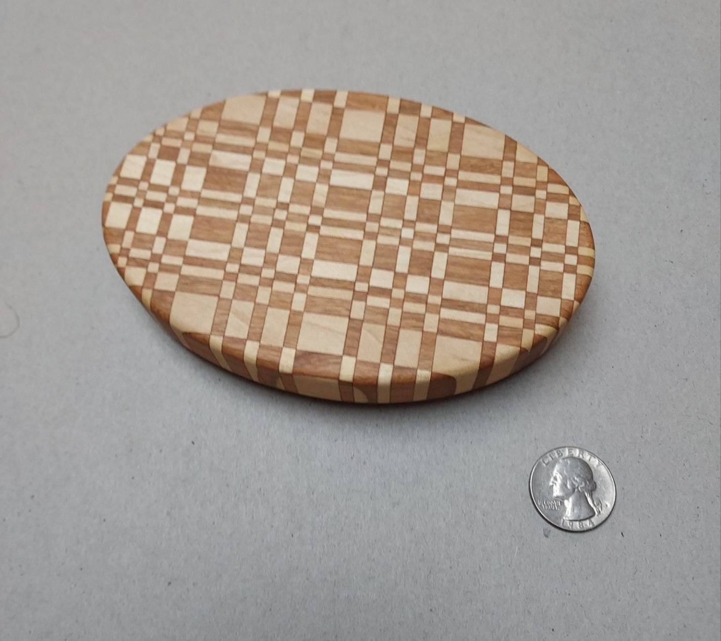 Oval Wooden Trivet
