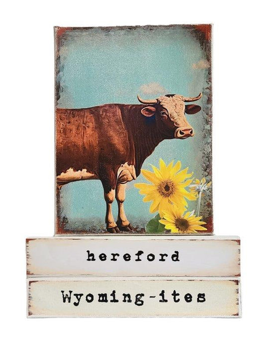 " Herfod Wyoming-ites" Canvas Print