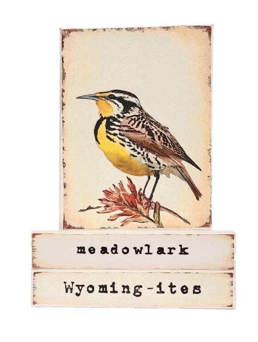 " Meadowlark Wyoming-ites " Canvas Print
