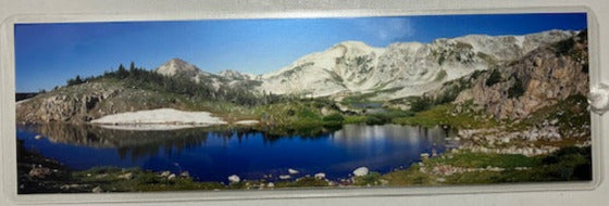 Lake In The Snowy Range Between Lewis and Gap Lake
