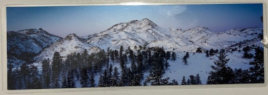 " Wyoming Notch Peak 7915, Officially know as Collins Peak " Panoramic Card