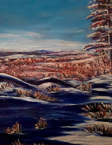 " Frigid " Reproduction Print