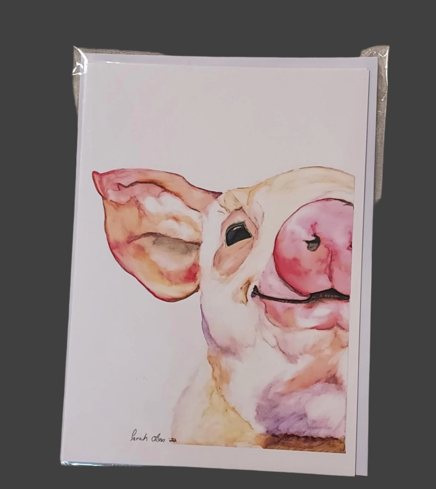 " Wilber " Watercolor Art