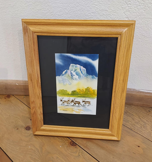 " Mount Moran " Original Watercolor Painting