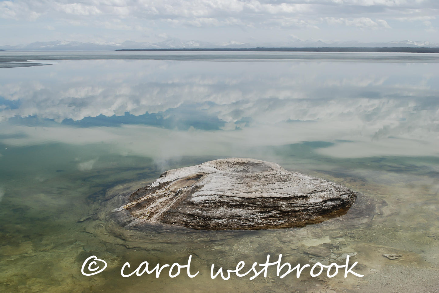 Fishing Cone, Wyoming Photo