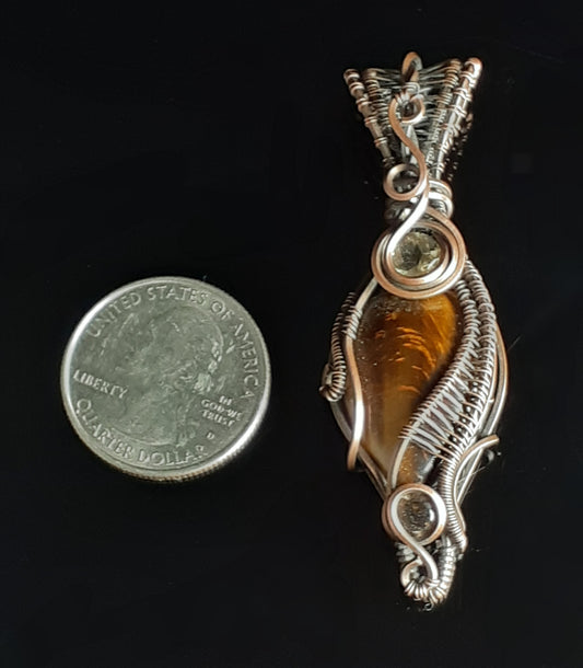 Necklace - Tiger's Eye Pendant