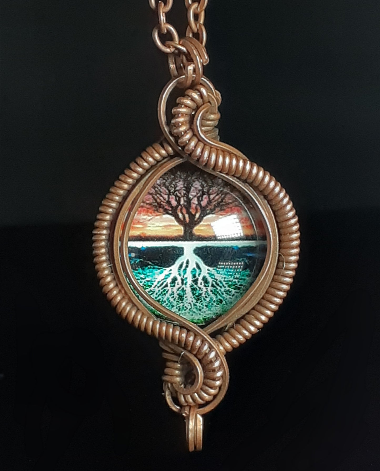 Tree of Life Double Bail Pendant