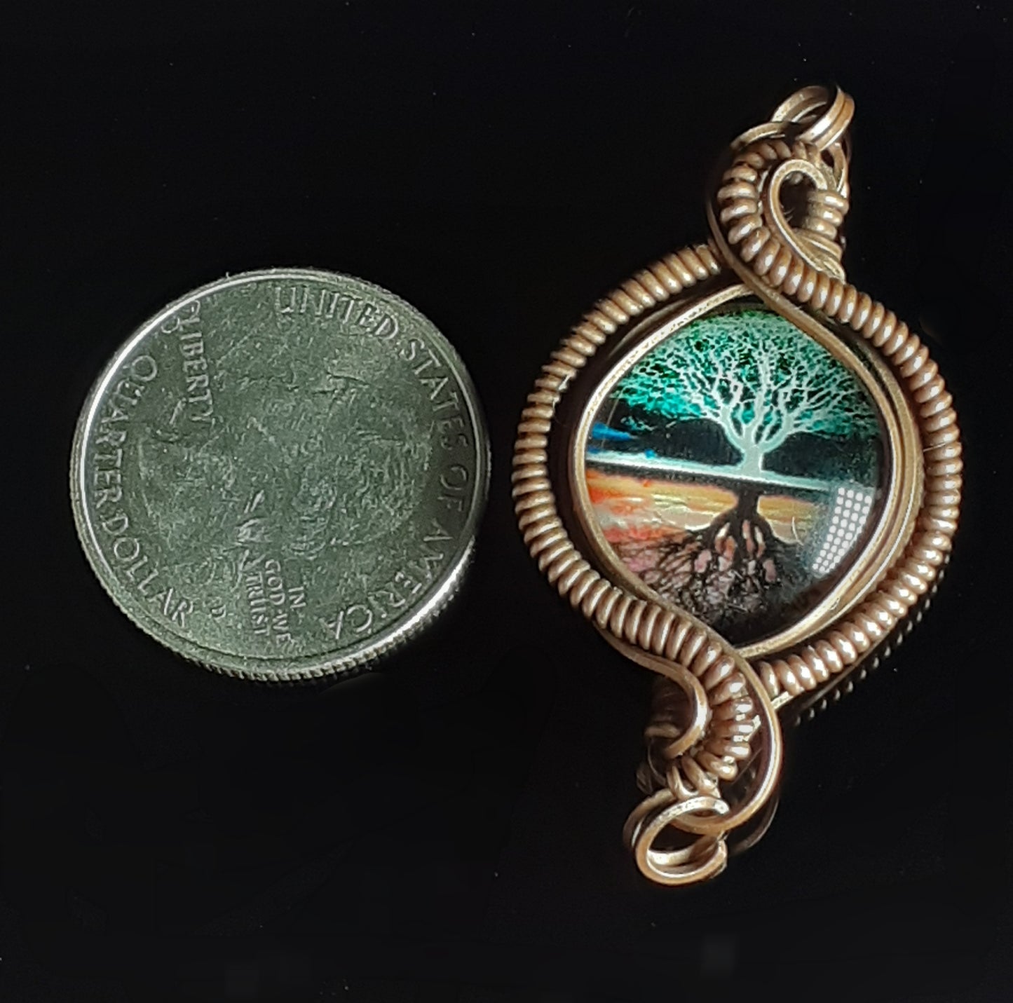 Tree of Life Double Bail Pendant