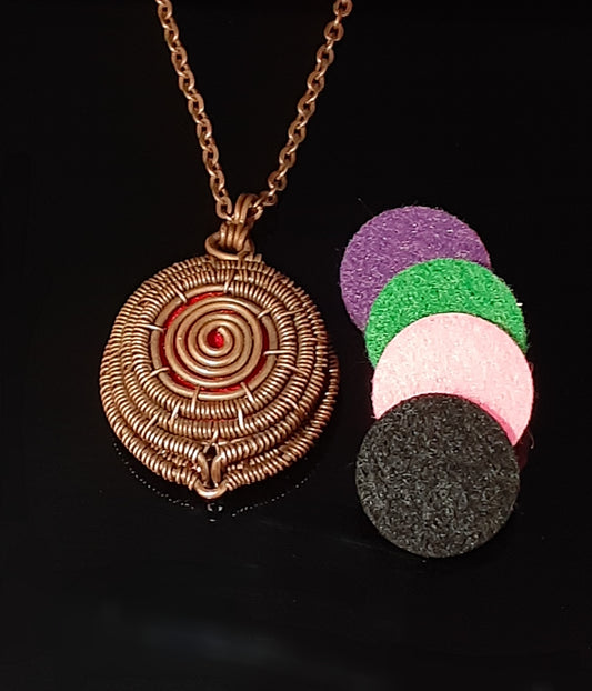 Necklace - Essential Oil Diffuser Locket