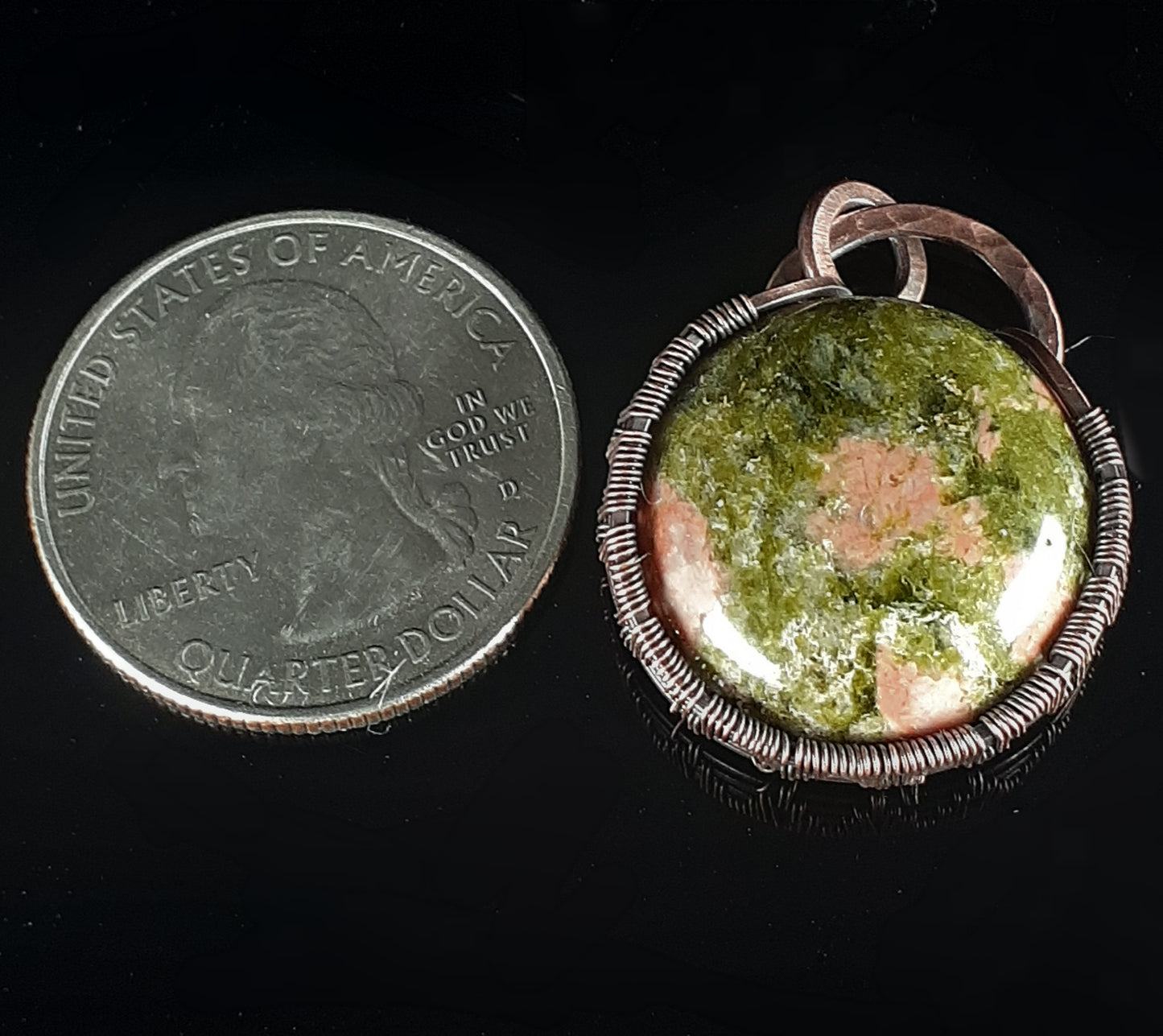 Unakite Pendant
