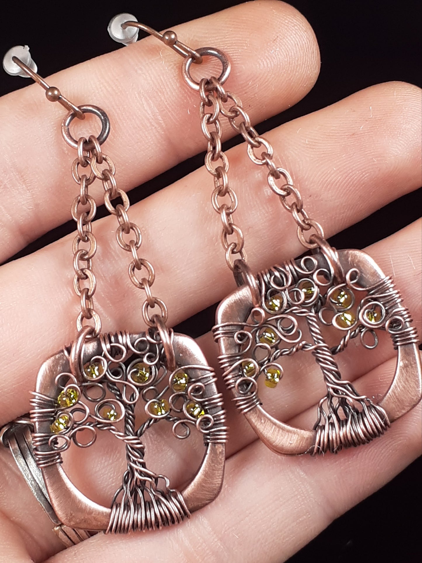 Tree Of Life Dangle Earrings