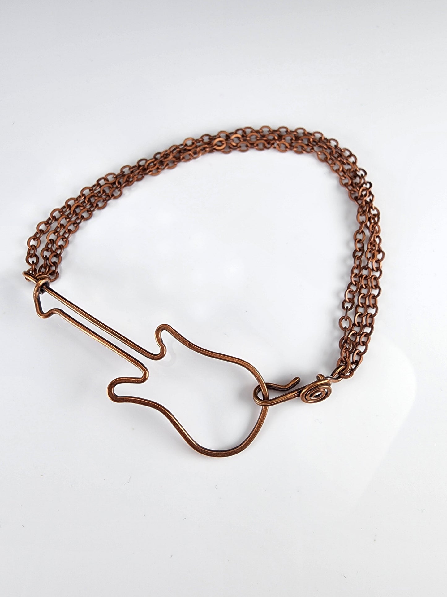Guitar Copper Bracelet