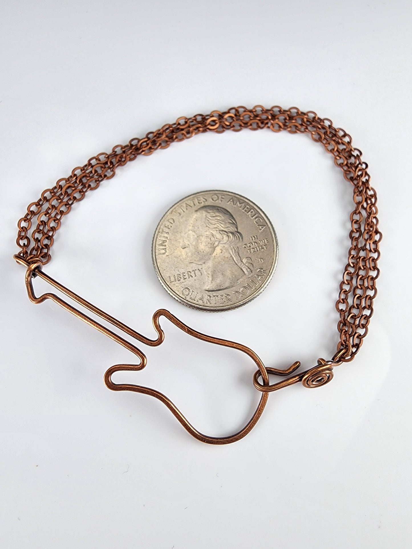 Guitar Copper Bracelet