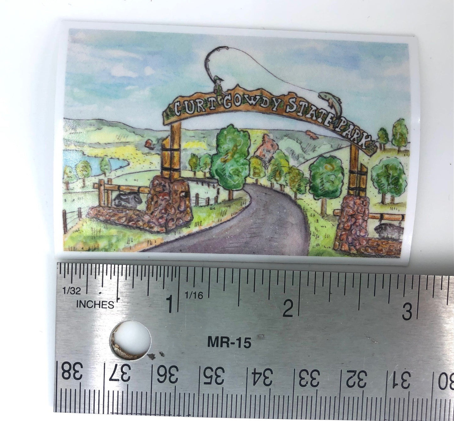 " Curt Gowdy State Park Sticker " Vinyl Sticker