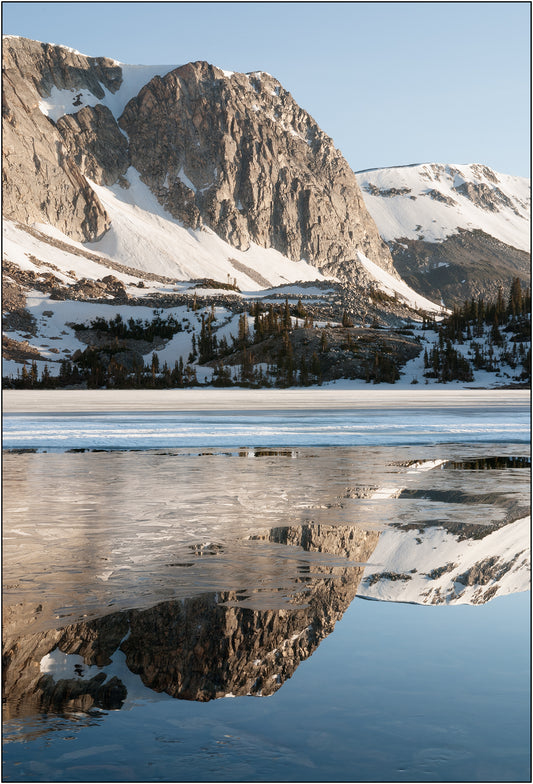 Greeting Card - "Icy Lake Marie"