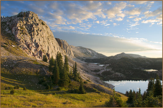Greeting Card - "Medicine Bow Mountain Sunrise"