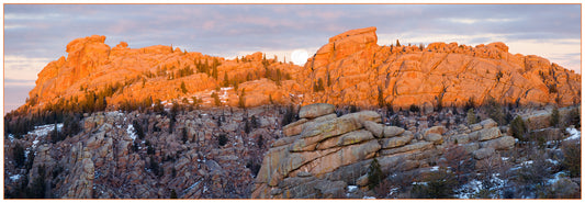 Greeting Card - "Vedauwoo Moonrise"