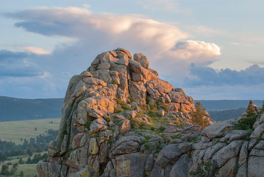 Greeting Card - "Eagle Rock Sunset"