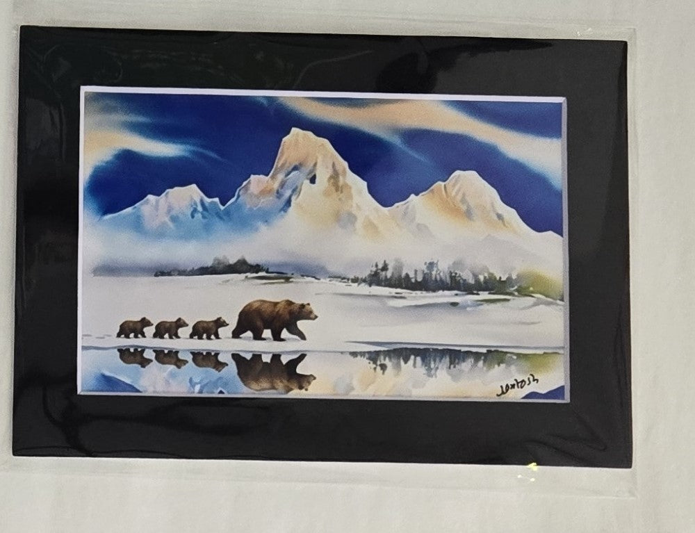 Matted Prints - Assorted Wildlife - 4x6