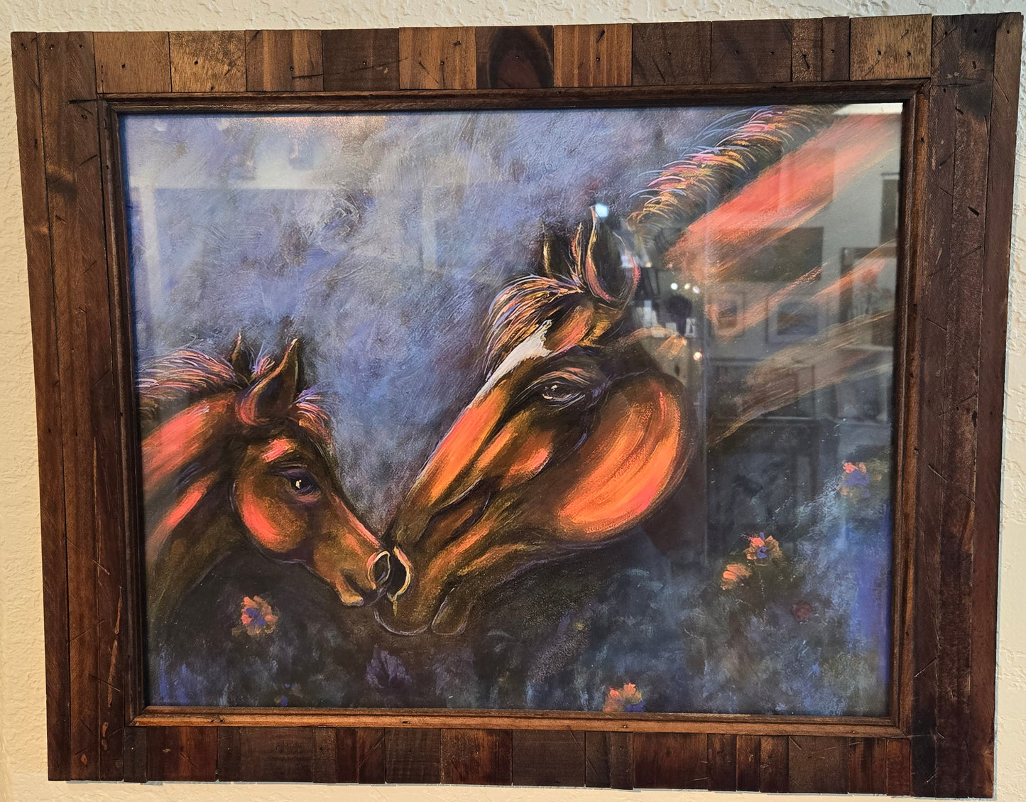"Momma Knows" Horse Giclee Reproduction