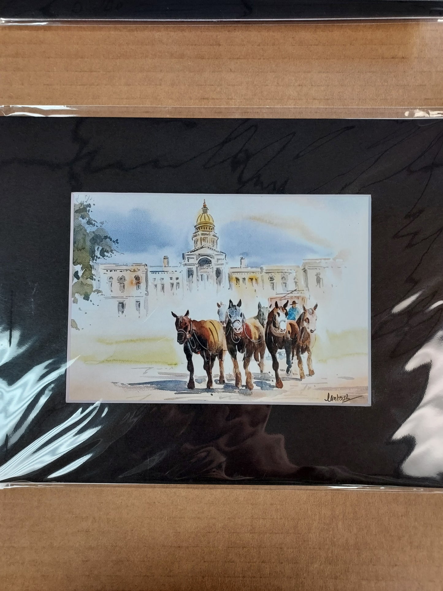 Cowboy Themed - Assorted 8x10 Matted Prints