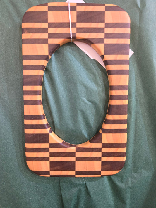 Magnetic Frame - Block Design Maple and Walnut