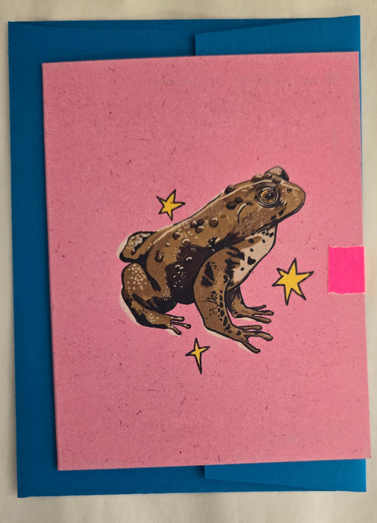 Greeting Card- Toad