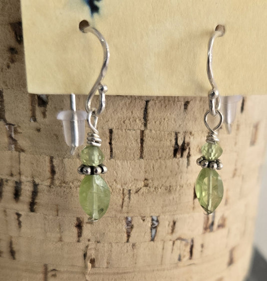Earrings- Peridot Stone