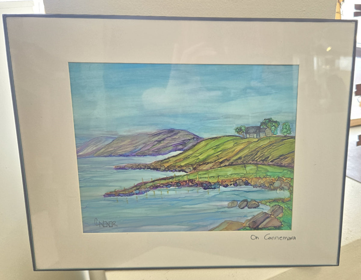 Original Alcohol Ink Painting- " On Connemara "