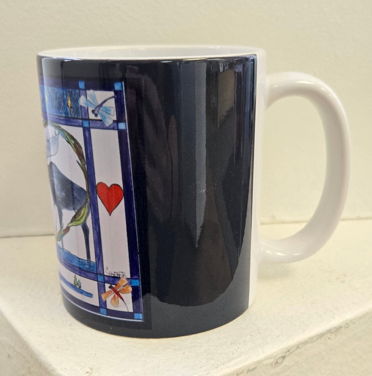Mug- "Moose Loves Trout"