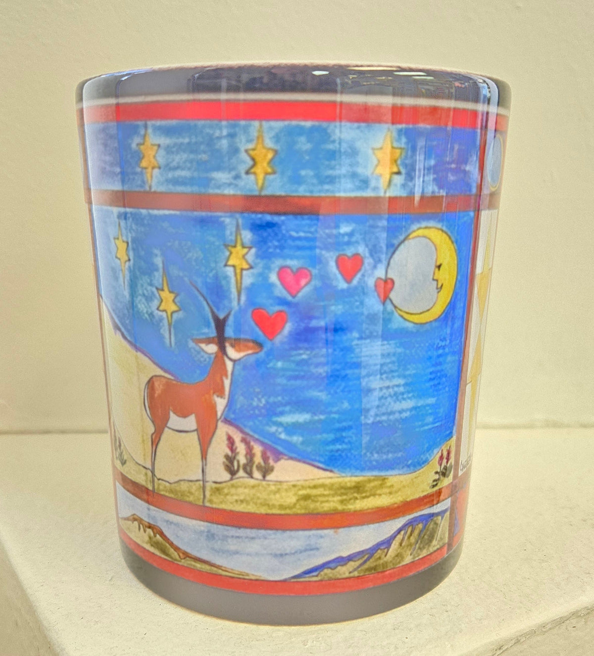 Mug- "Lope Loves Moon "