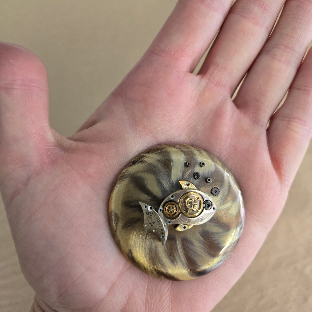 Original Sculpture Art- Small "Time Fish" Pieces
