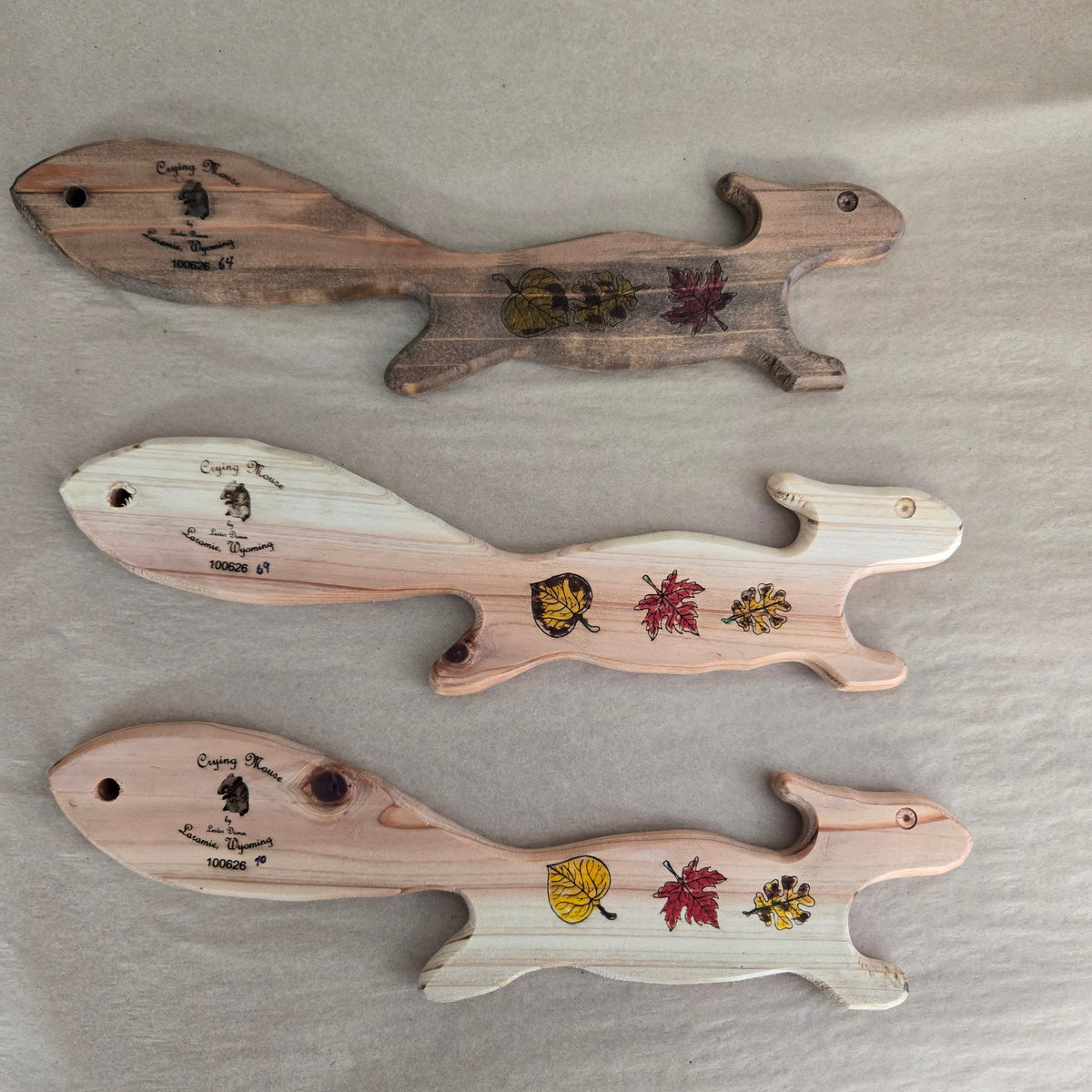 Oven Squirrel- Cedar Wood