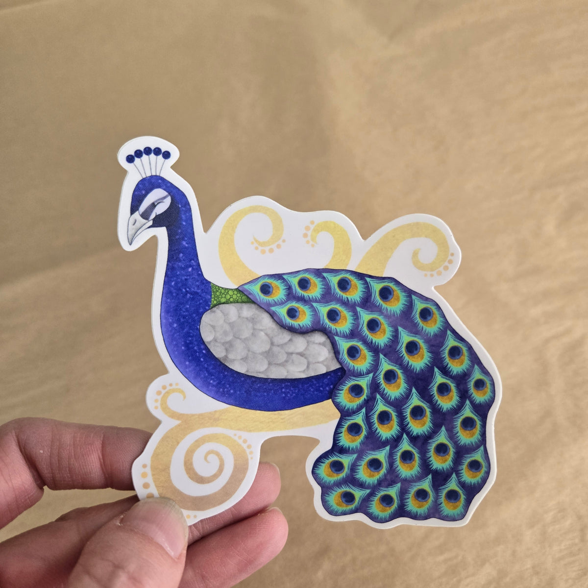 Sticker- Peacock