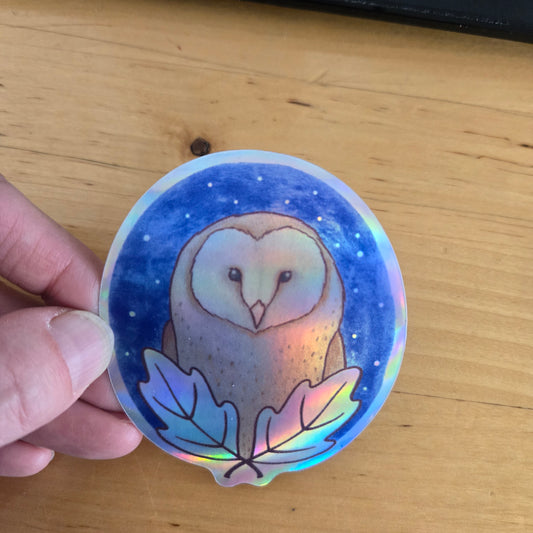 Sticker- Shiny Owl