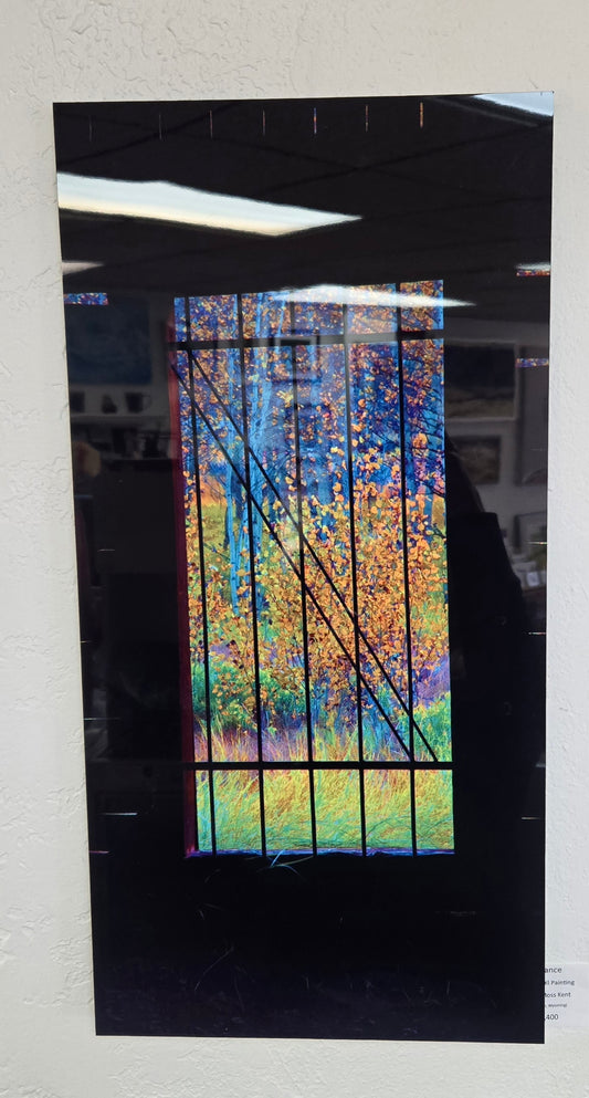 Photograph on Metal- Window of Color