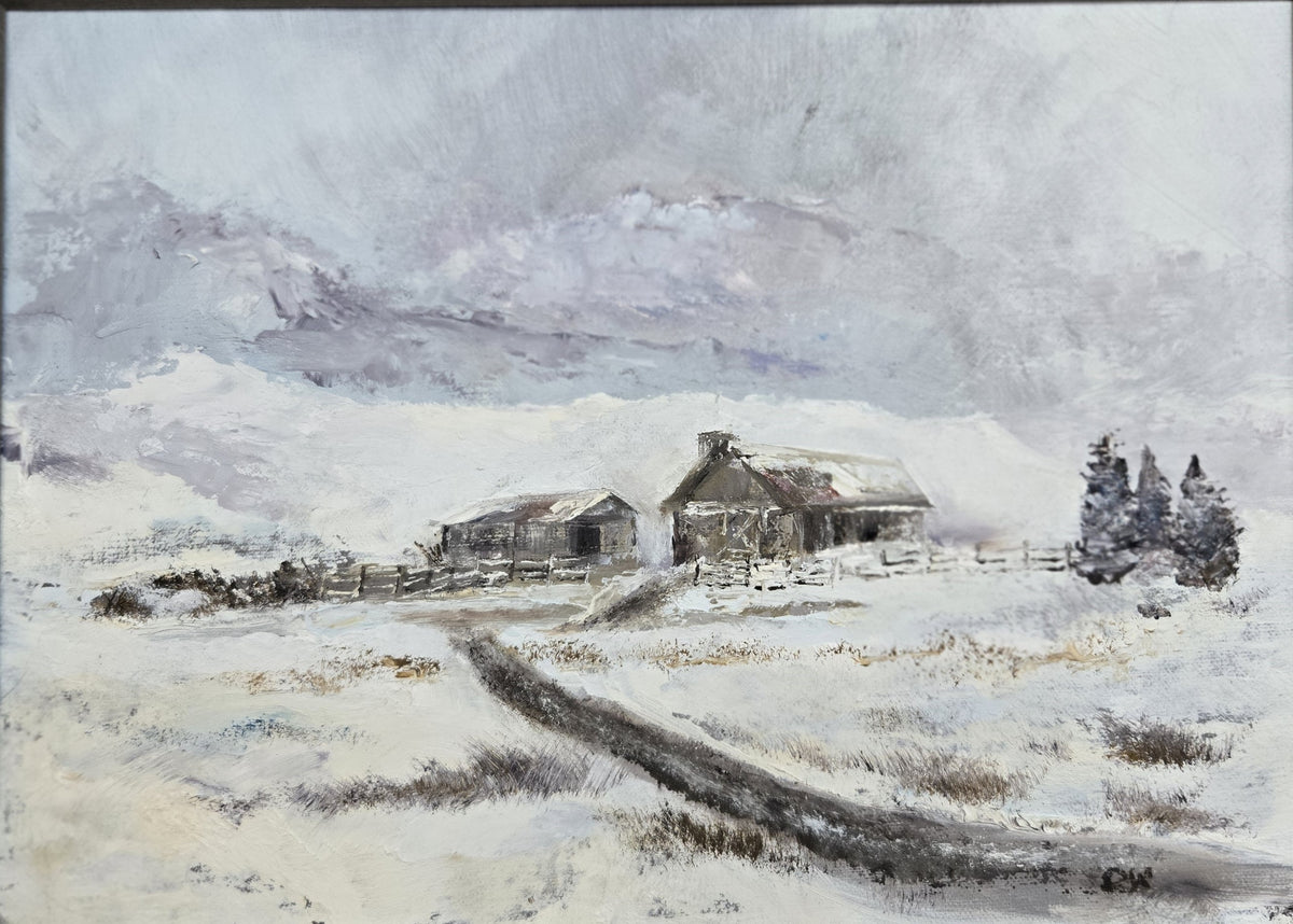 Original Oil Painting- "Way Out West"