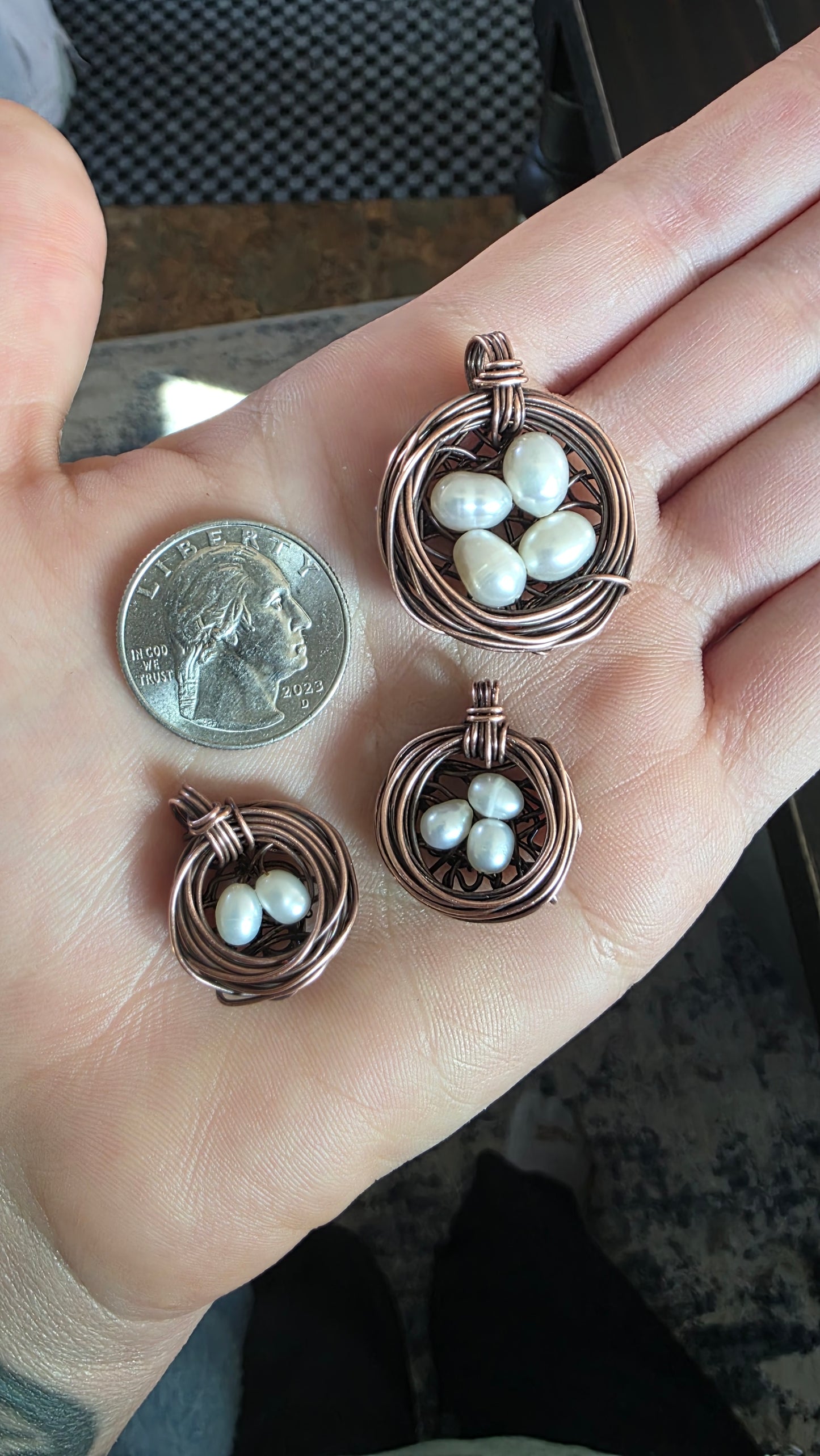 NEST NECKLACE- Custom made to order