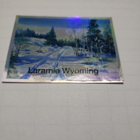 Happy Jack Ski Trail Laramie Wyoming Sticker