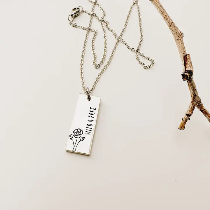 Necklace - "Wild and Free"
