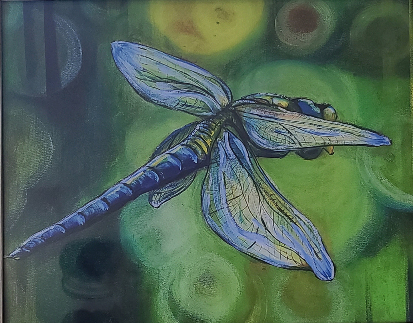 " Dragon Flight " Mixed Media Reproduction Print
