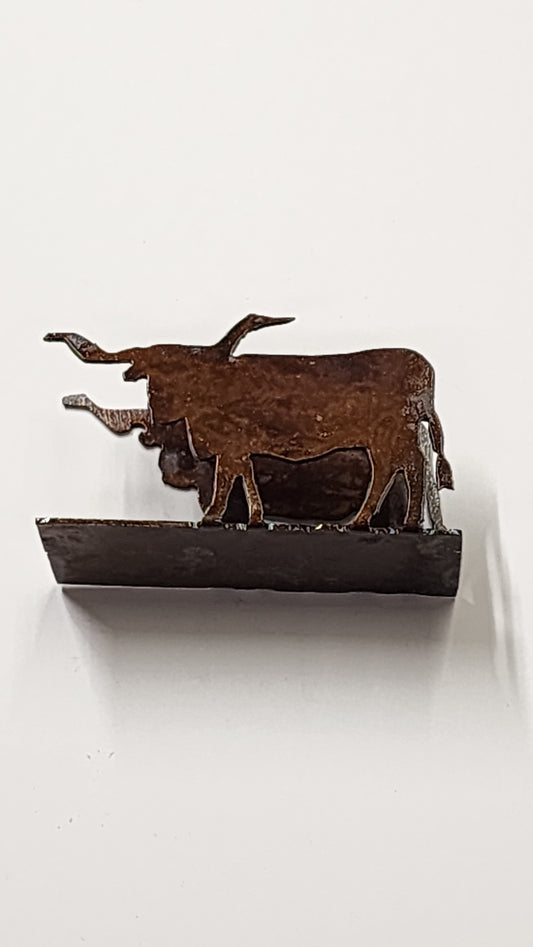 Cattle Steer Business Card Holder
