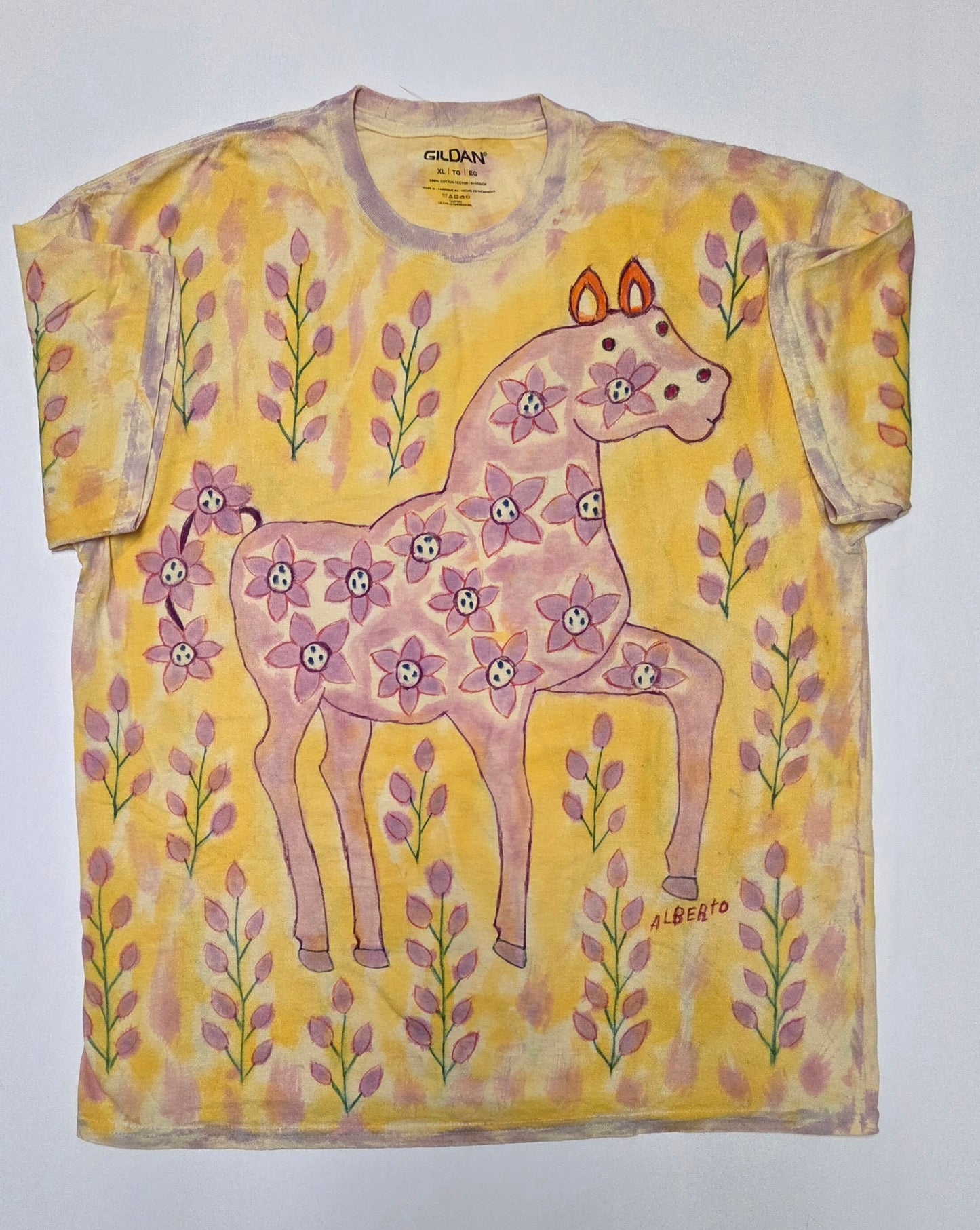 T-Shirt - Peruvian Art Horse - XLarge