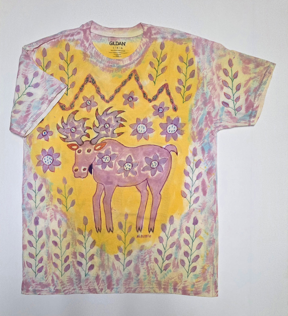 T-shirt - Peruvian Art Moose