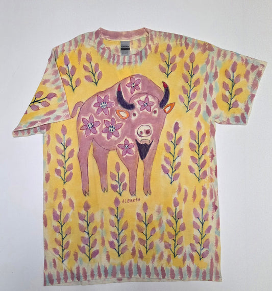 T-Shirt- Peruvian Art Bison