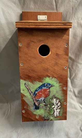" Blue Bird " Bird Nesting Box
