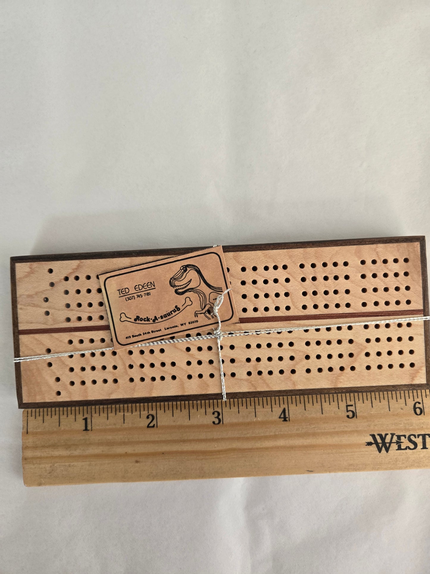 Pocket Cribbage Board